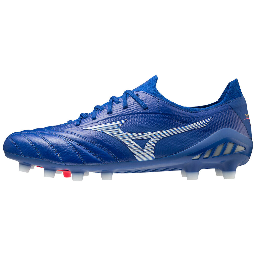 Tacos de Futbol Mizuno Morelia Neo 3 beta Japan Para Hombre Azules/Blancos 9038526-MT